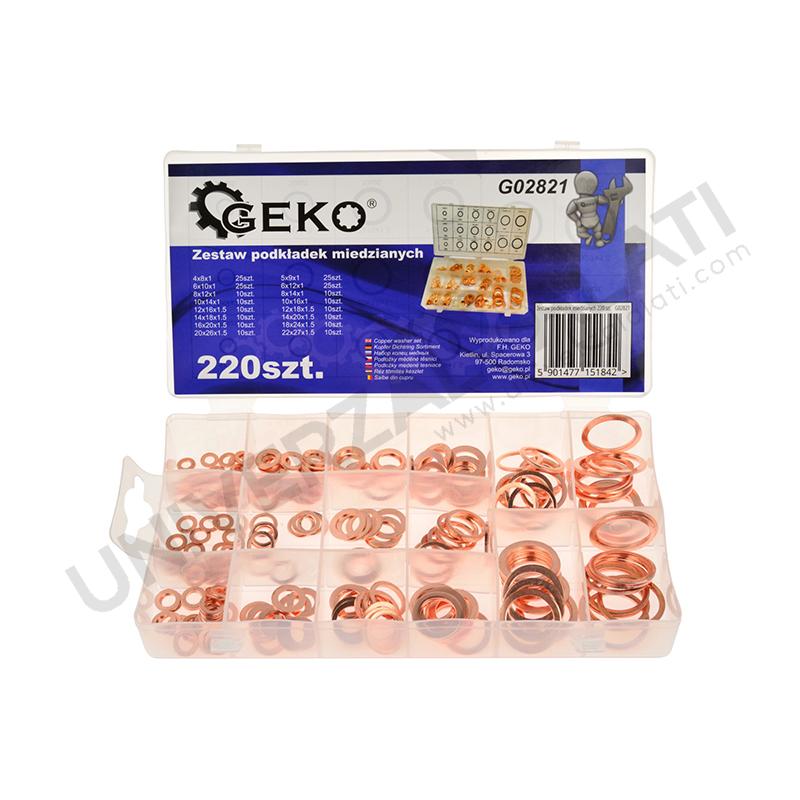 Set bakarnih podloški – 220 kom GEKO Set bakarnih podloški – 220 kom GEKO