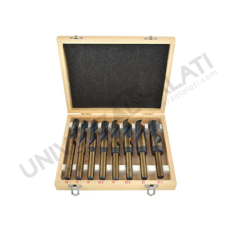 Set burgija HSS 14-25,5mm /8 kom GEKO Set burgija HSS 14-25,5mm /8 kom GEKO