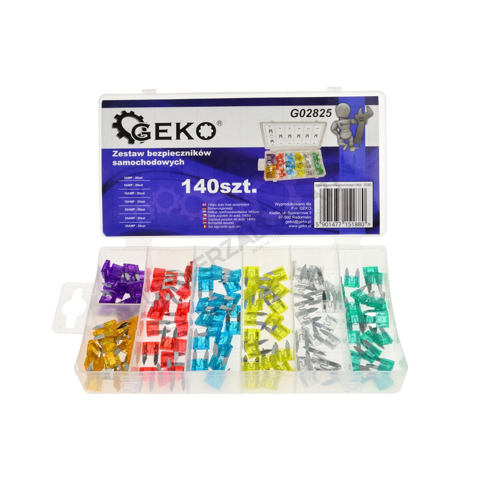 Set-auto-osigurača-140-komada---mini-GEKO Set auto osigurača 140 komada - mini GEKO