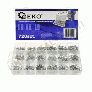 Set osiguravajućih podloški 720 kom GEKO