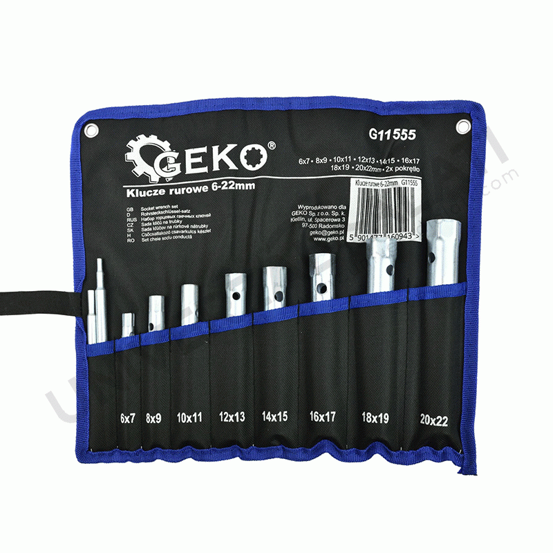 Cevaste-gedore-6-22mm Cevaste gedore 6-22mm / 10 elemenata