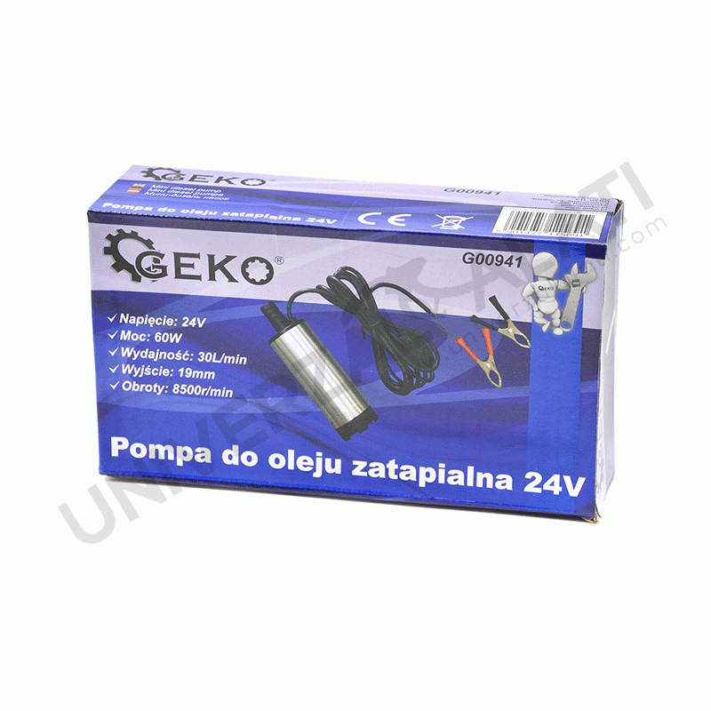 Potapajuća pumpa 24V / 52mm GEKO Potapajuća pumpa 24V / 52mm GEKO