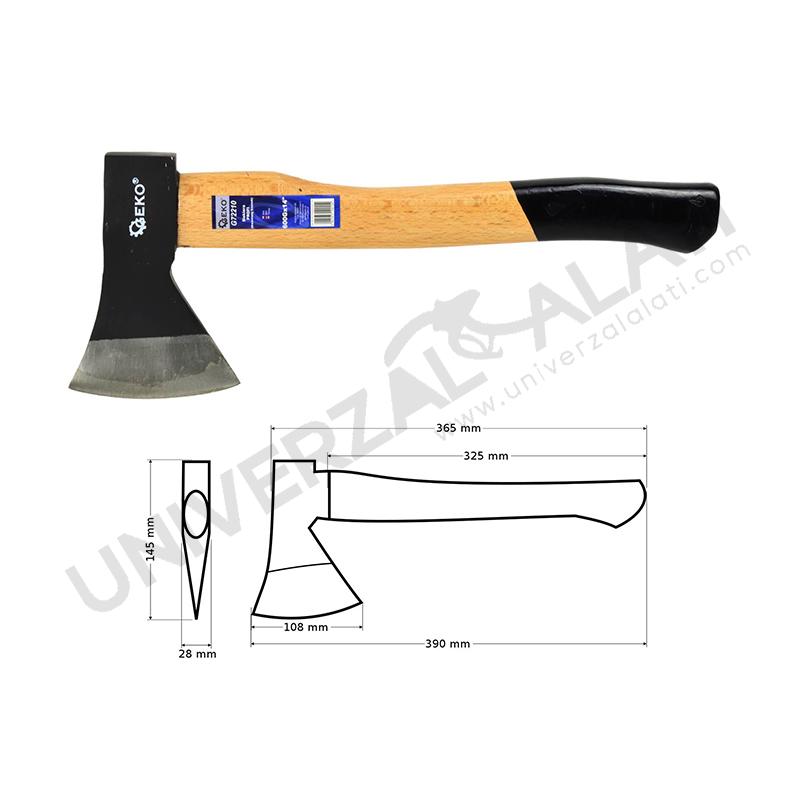 Sekira-profi-600-grama-G72210-skica