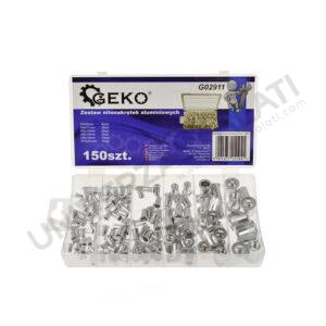 Set aluminijumskih zakovica 150 el GEKO