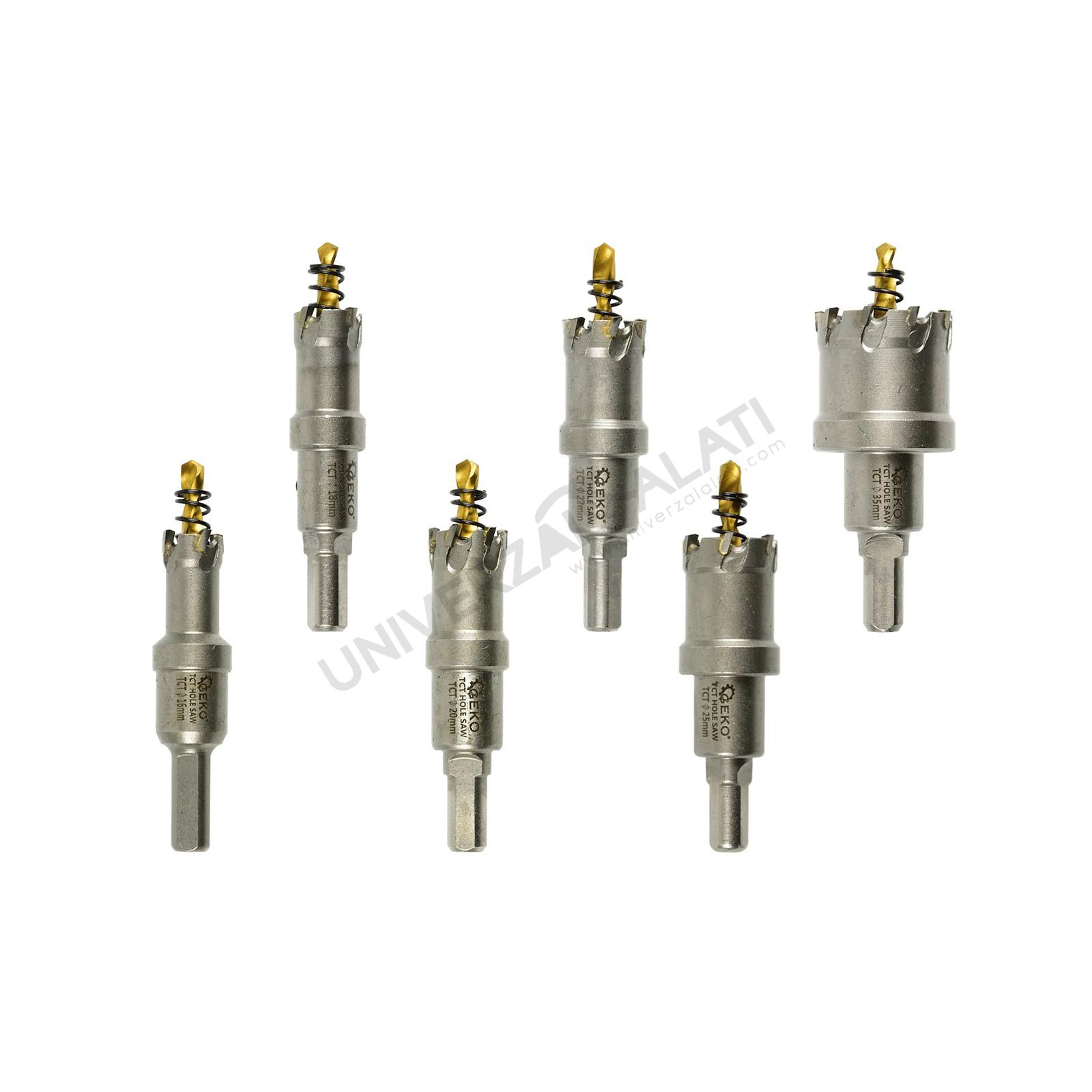 Set-karbidnih-testera-za-metal-sa-titanijumskom-bušilicom-6-35mm Set karbidnih testera za metal sa titanijumskom bušilicom, 6 kom. 16-35mm