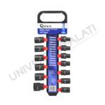 Set udarnih nasadnih ključeva 1-2 10–27 mm 13 komada