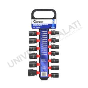 Set udarnih nasadnih ključeva 1-2 10–27 mm 13 komada