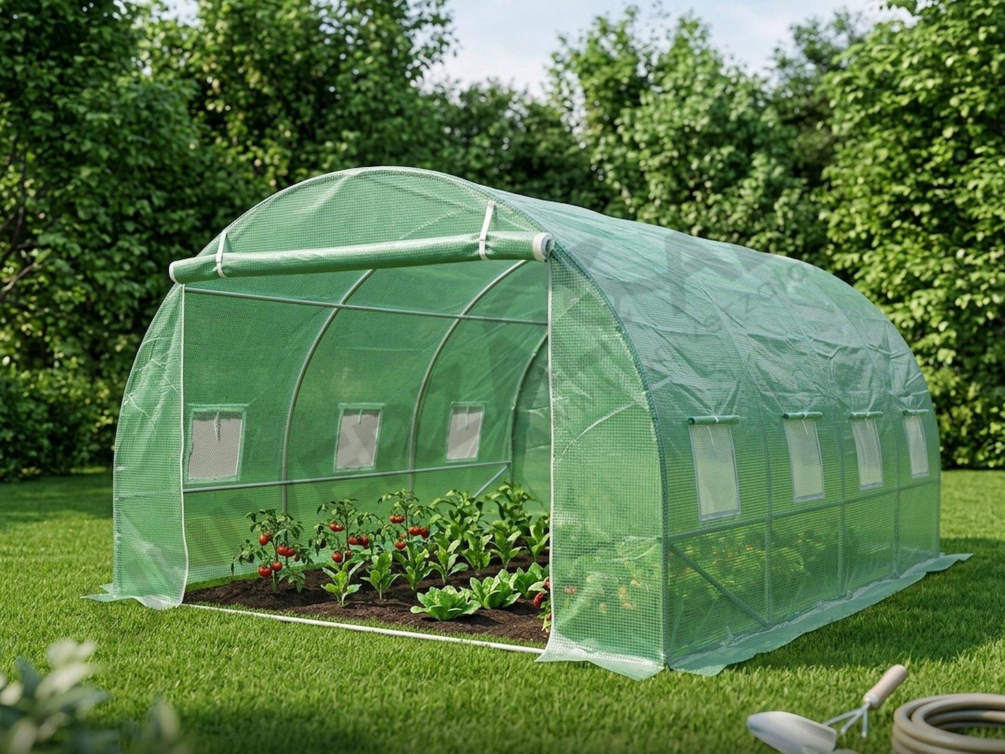 Tunelski plastenik 3 × 4 × 2 m Tunelski plastenik 3 × 4 × 2 m UV