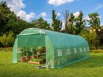 Tunelski plastenik 3 × 6 × 2 m UV